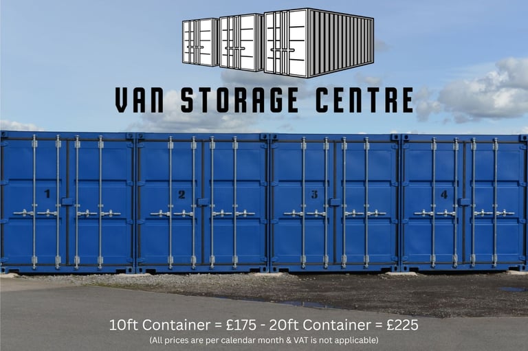 20ft Self Storage Container for Rent / Let - Business & Personal Use