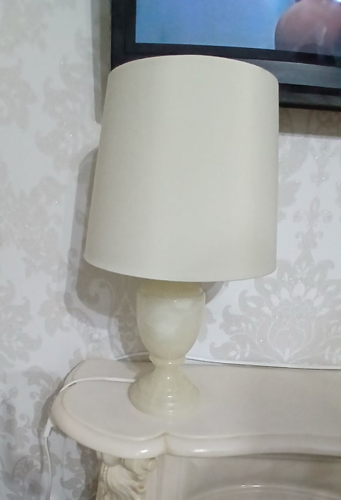 image for Vintage marble lamp 