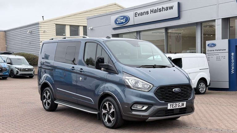 2021 Ford Transit Custom 2.0 EcoBlue 170ps Low Roof D/Cab Active Van Auto Other Diesel Automatic