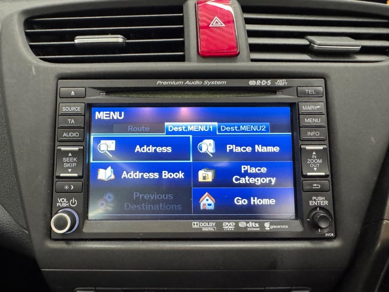 2012 Honda Civic 1.8 i-VTEC EX GT 5dr HATCHBACK PETROL Manual