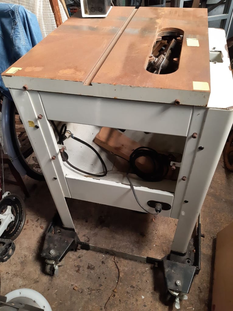 Jet Table Saw JTS-250/JTS-250S with trolley