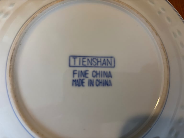 Tienshan Fine China set