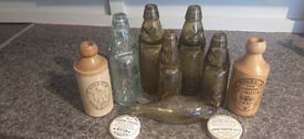 WANTED OLD VICTORIAN BOTTLES. 