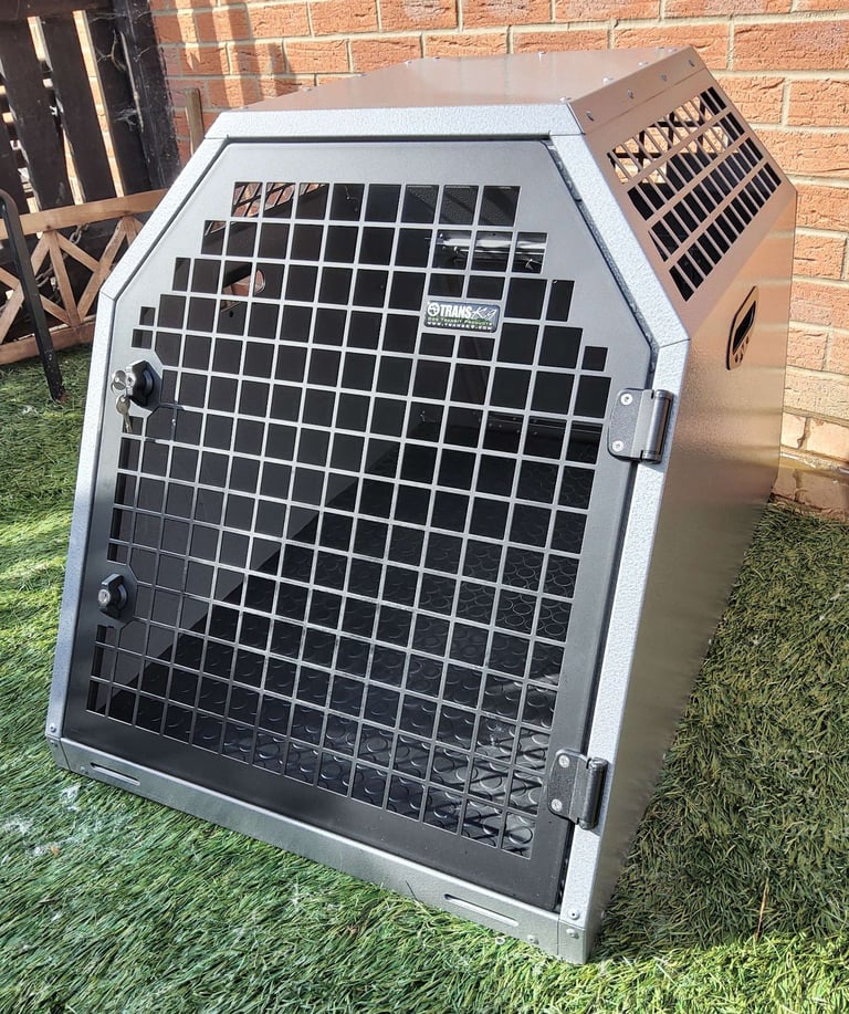 Trans K9 ( B33 ) Transport dog box (Lockable & Crash Tested) TransK9