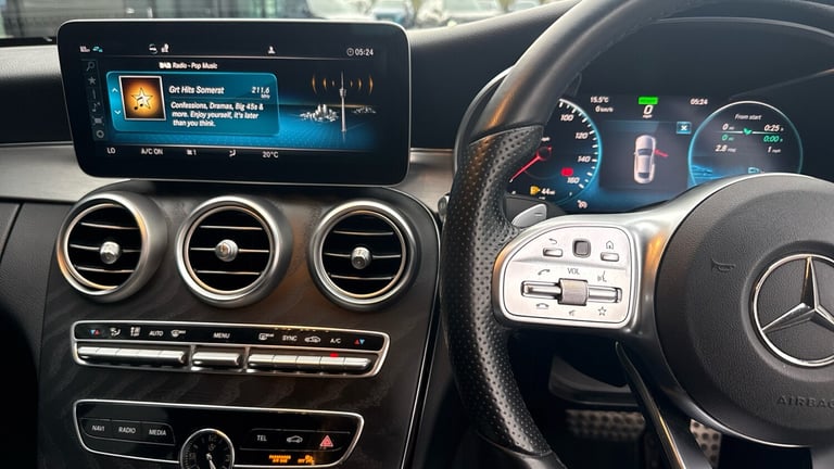 2019 Mercedes-Benz C-Class 1.5 C200 MHEV AMG Line (Premium) Coupe 2dr Petrol G-Tronic+ Euro 6 (s/...