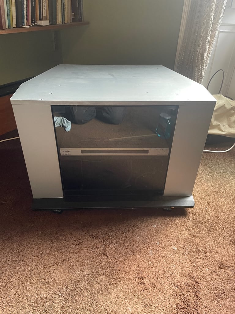 Solid Corner TV / Media Unit with DVD player (and some decent DVD's)