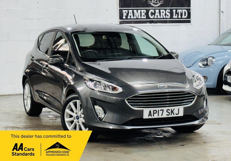 2017 Ford Fiesta 1.0T EcoBoost Titanium Euro 6 (s/s) 5dr HATCHBACK Petrol Manual