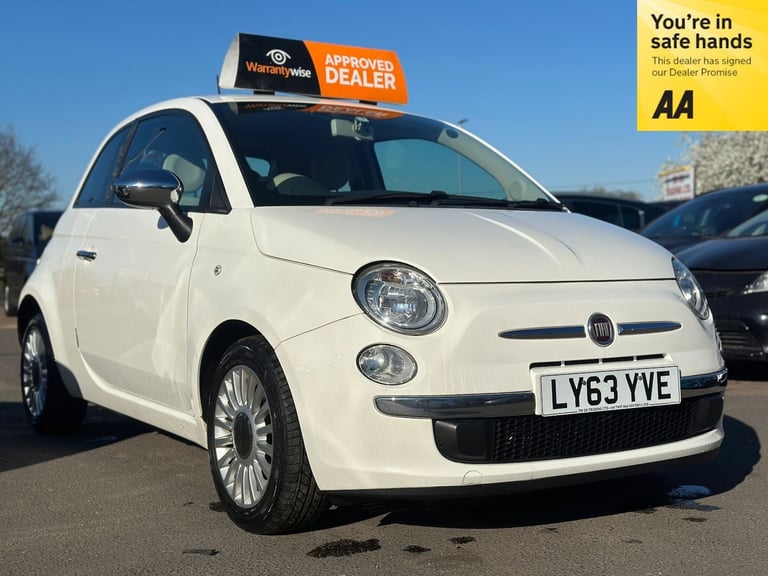image for 2014 Fiat 500 1.0 Petrol Automatic 4 Seats 3dr Hatchback ULEZ Free Hatchback Petrol Automatic