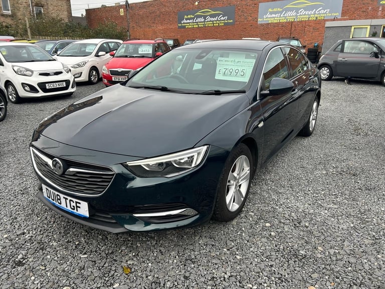 2018 Vauxhall Insignia 1.6 Turbo D ecoTec [136] Tech Line Nav 5dr HATCHBACK Diesel Manual