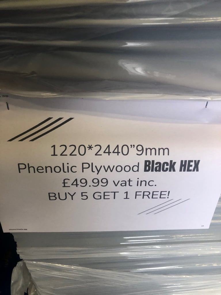 Trailer/Buffalo Plywood Board 2440mmx1220mm