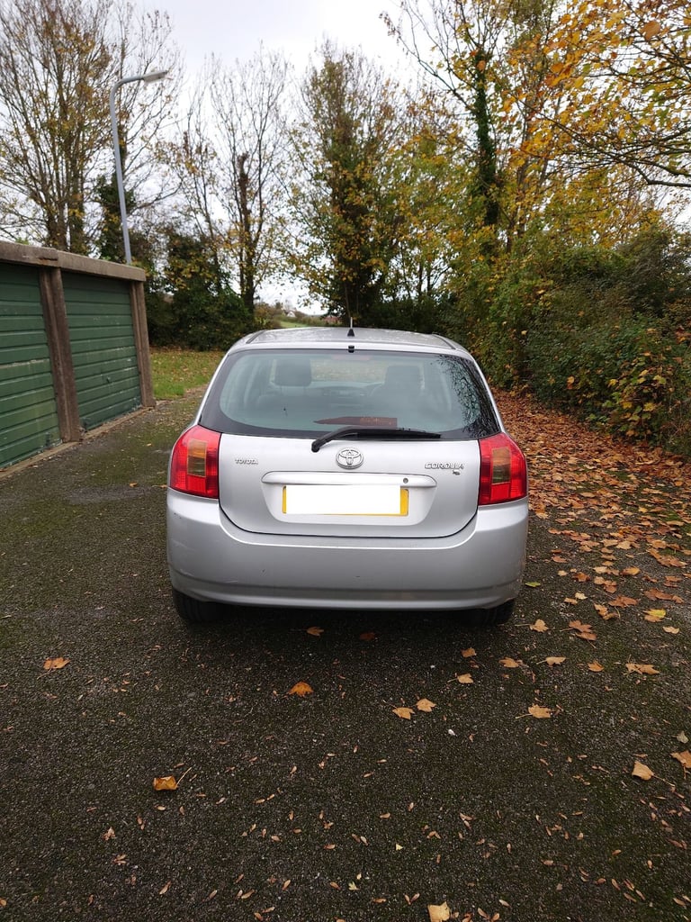 2002 (52) Toyota Corolla 1.4 petrol VVTI T3