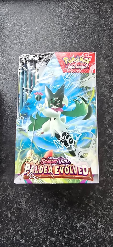 Pokemon Mega Evolutions+ Paldea Evolved Half Booster box bundle 