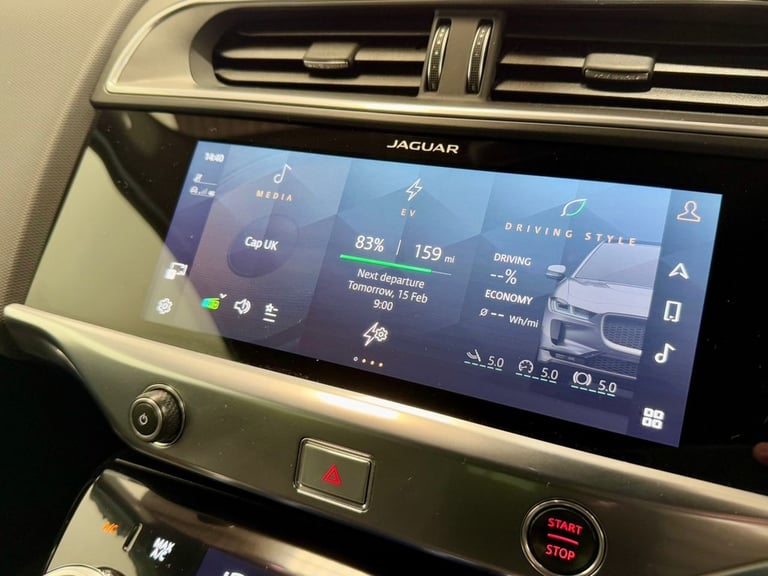 2022 22 JAGUAR I-PACE 400 90KWH HSE BLACK SUV 5DR ELECTRIC AUTO 4WD (400 PS)