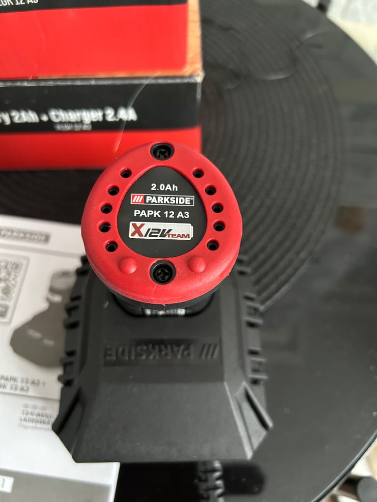 12v battery and charger parkside brand new £10 each 