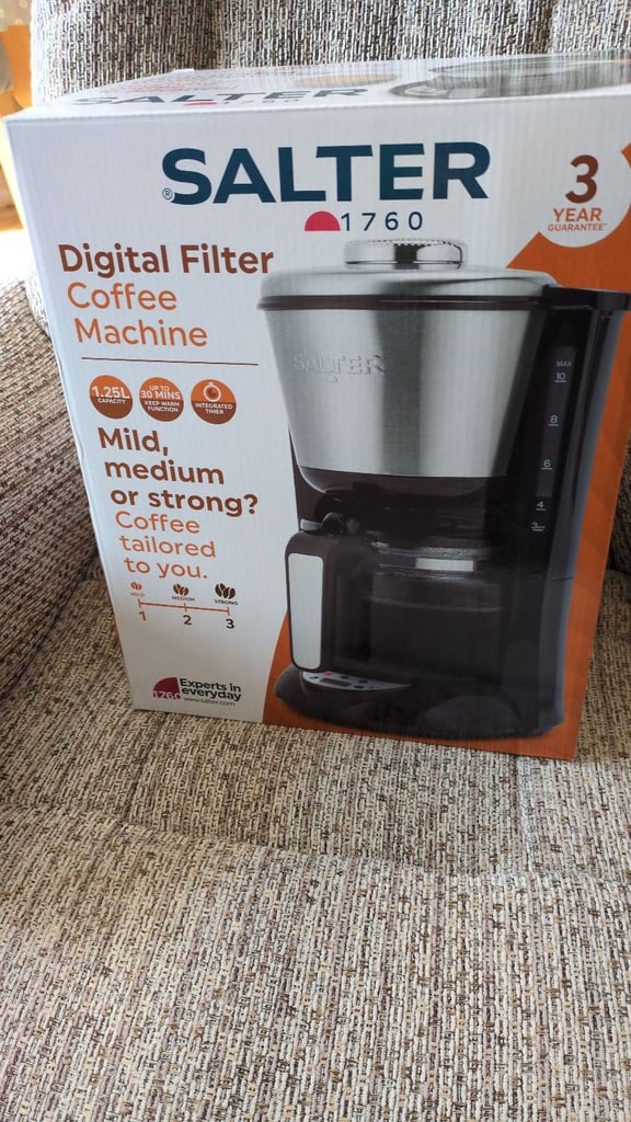 image for Salter digital filter coffee machine