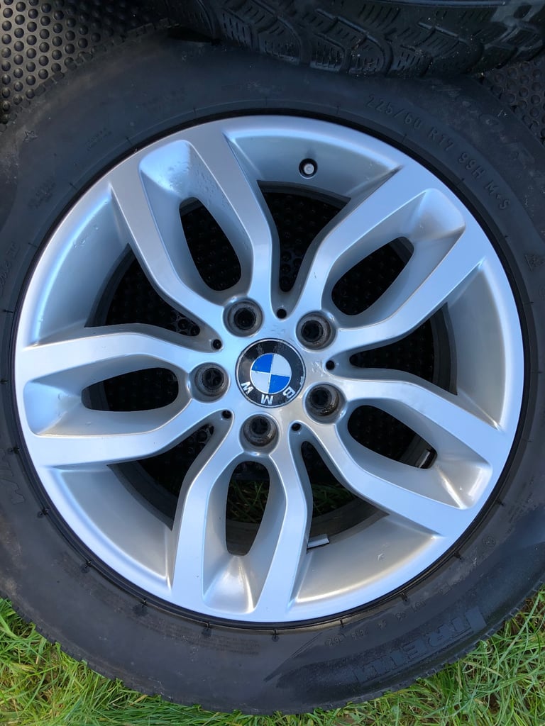 image for BMW X3 X-Drive alloys with Pirelli run flat tyres. 