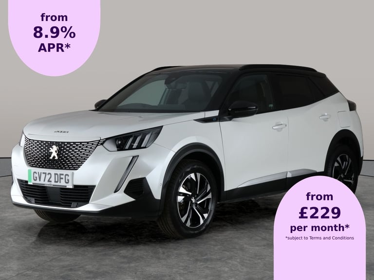 image for 2023 Peugeot E-2008 50kWh GT SUV 5dr Electric Auto (7kW Charger) (136 ps) - REVERSE CAM - NAV - S...