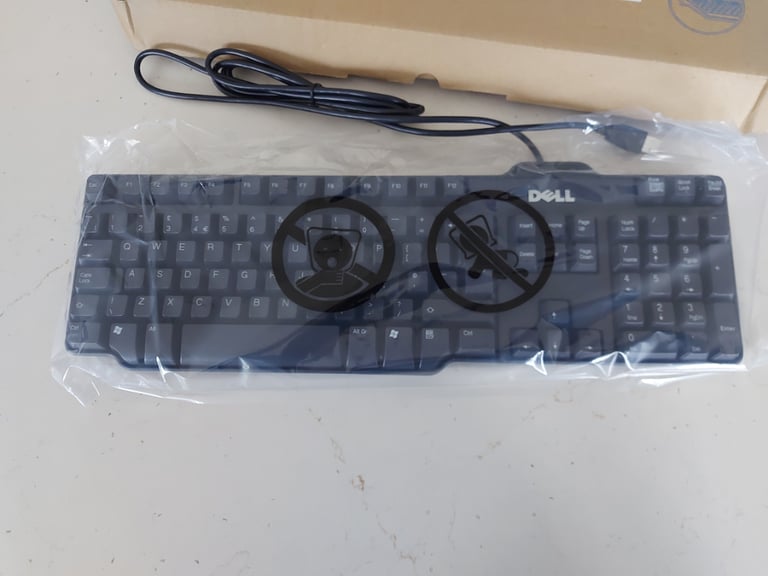 image for Dell qwerty wired keyboard