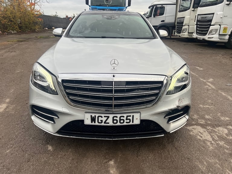 2019 MERCEDES-BENZ S CLASS S350D L AMG LINE PREMIUM 9G-TRONIC DAMAGED SALVAGE