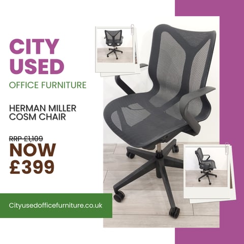 Herman miller cosm second cheap hand