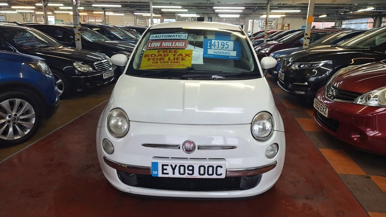 2009 Fiat 500 1.2 Pop Dualogic Automatic 3-Door From £3,395 + Retail Package HATCHBACK Petrol Sem...