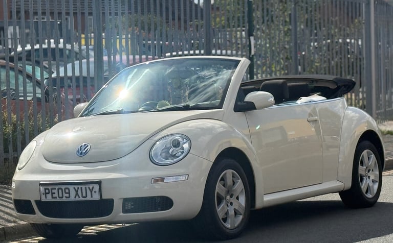 2009 Volkswagen Beetle 1.6 Luna 2dr CONVERTIBLE Petrol Manual