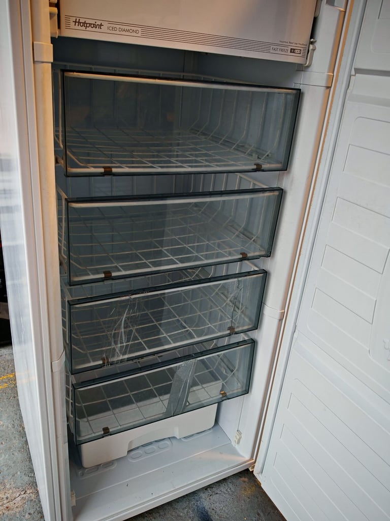 Hotpoint Iced Diamond freezer 