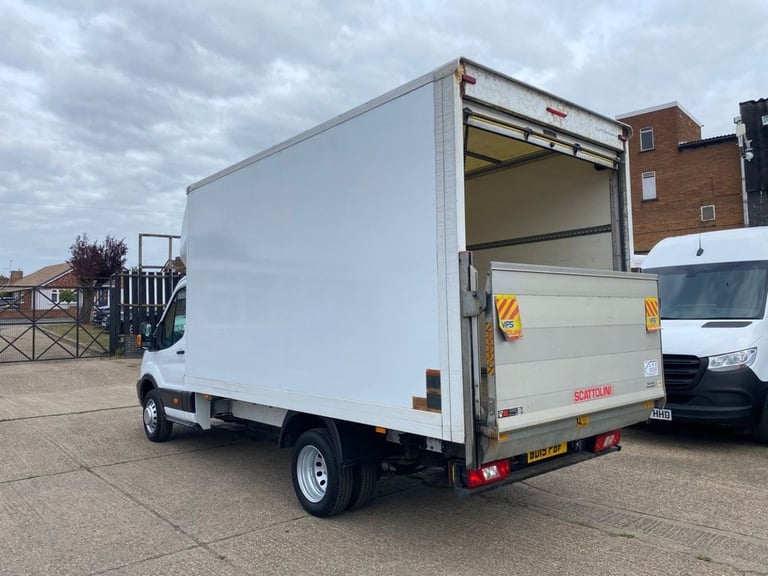2019 19 FORD TRANSIT 2.0 TDCI T350 ECOBLUE L4 LUTON BOX BODY TWIN WHEEL RWD 130B