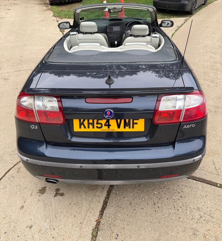 2004 Saab 9-3 2.0T Aero 2dr Auto CONVERTIBLE Petrol Automatic