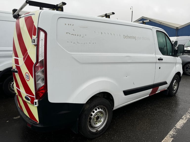 2018/68 FORD TRANSIT CUSTOM 130PS EURO 6 A/C RUNS DRIVES PRICE IS PLUS VAT 