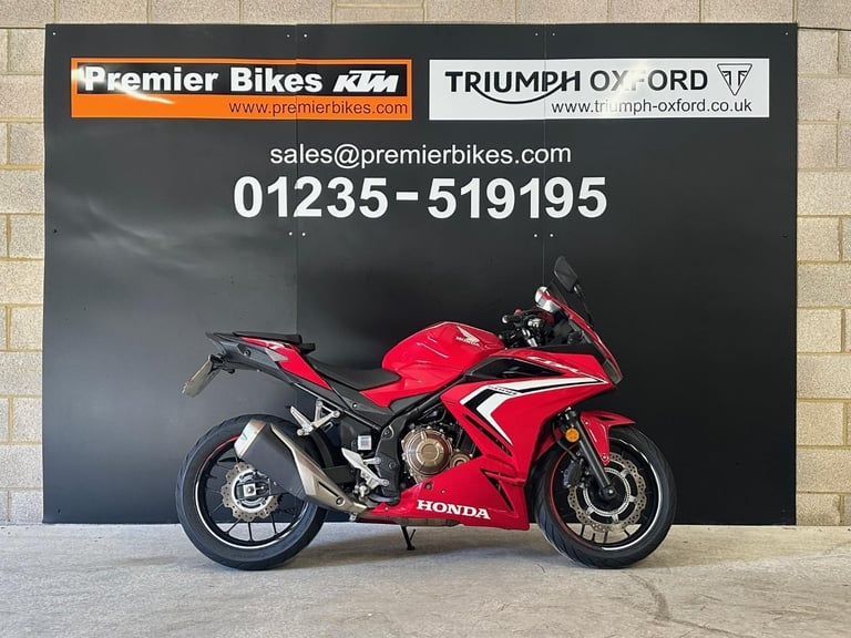 image for STUNNING ONE OWNER 2022/22 HONDA CBR500R MOTORCYCLE 