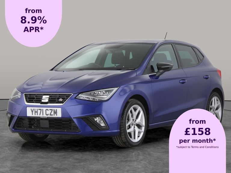image for 2021 SEAT Ibiza 1.0 TSI FR Hatchback 5dr Petrol Manual Euro 6 (s/s) (95 ps) - SPORTS SEATS  Hatch...