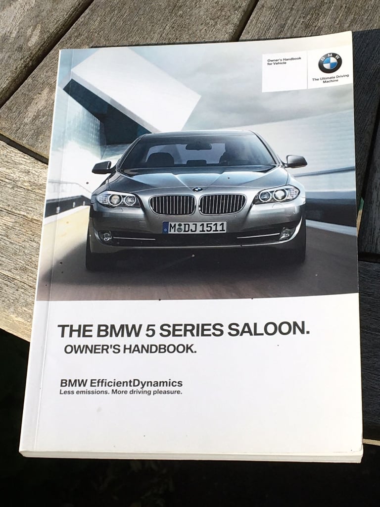 image for BMW 5 Saloon Series Owners Handbook