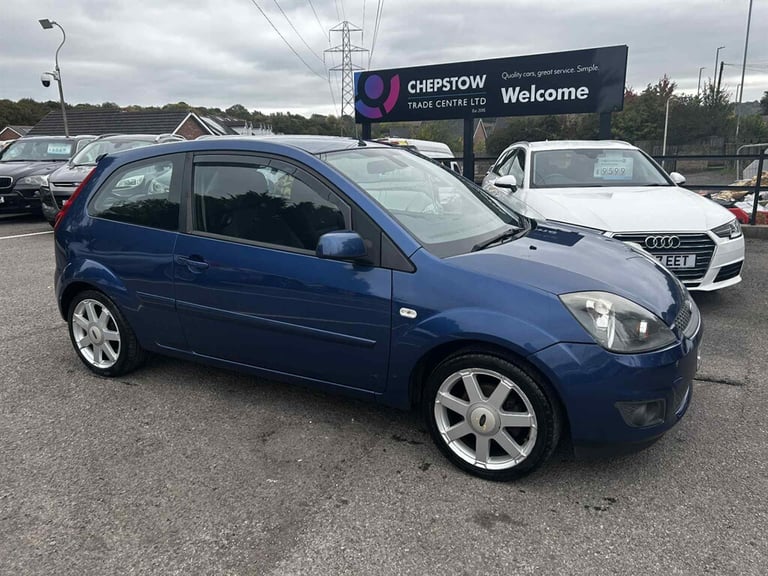 2008 Ford Fiesta 1.4 TDCi Zetec Blue 3dr HATCHBACK DIESEL Manual