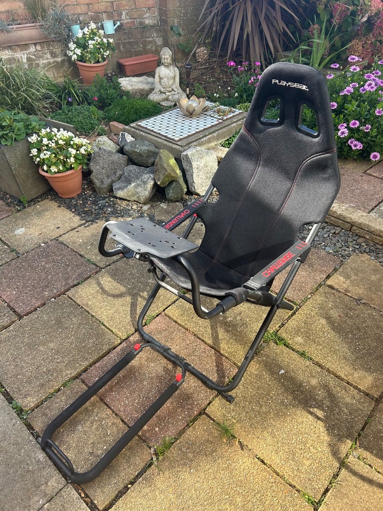 Playseat Challenge Actifit – Black (Foldable Racing Simulator Seat)