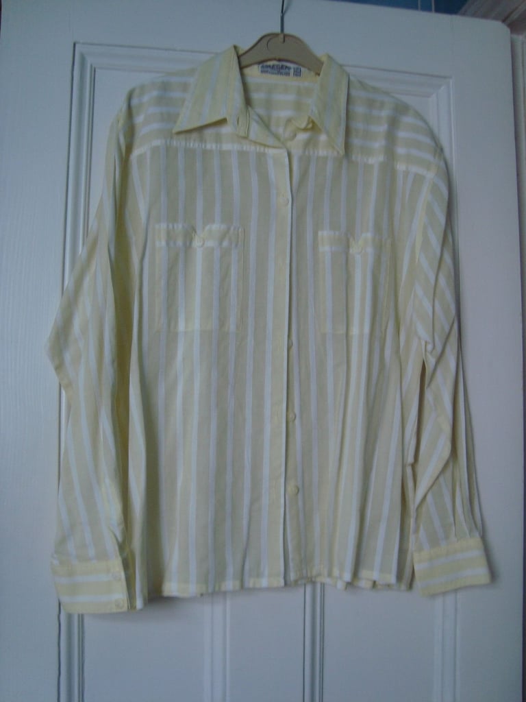 image for Pale Yellow Jaeger Blouse.