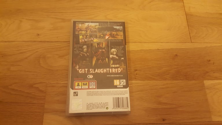 UNDEAD KNIGHTS PSP GAME COMPLETE WITH BOOKLET
