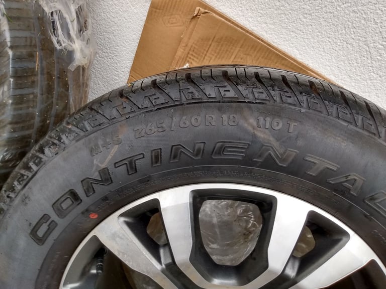 Ford Ranger Wildtrak 18” Alloy Wheels & Tyres Removed From Brand New Vehicle