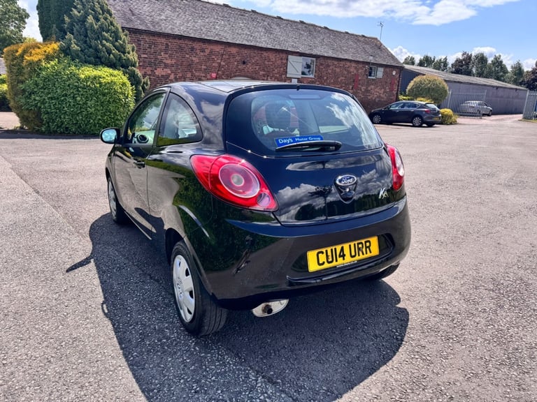 Ford KA 1.2 Edge Manual Black 2014 14 reg