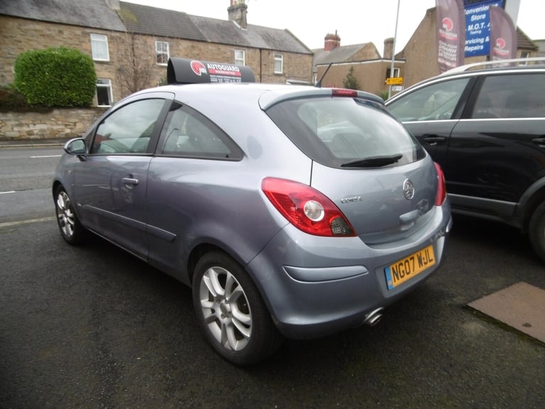 2007 Vauxhall Corsa 1.2i 16V SXi 3dr [AC] HATCHBACK Petrol Manual