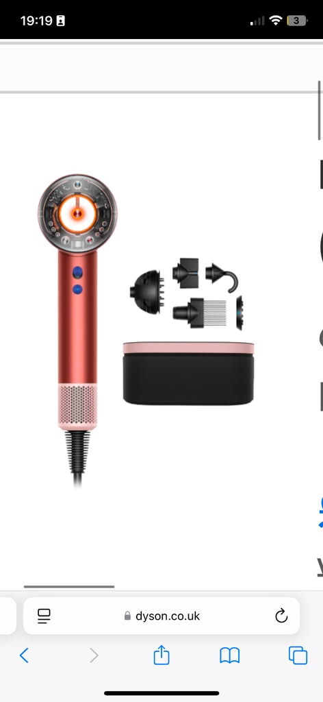 image for Dyson super sonic hair dryer 