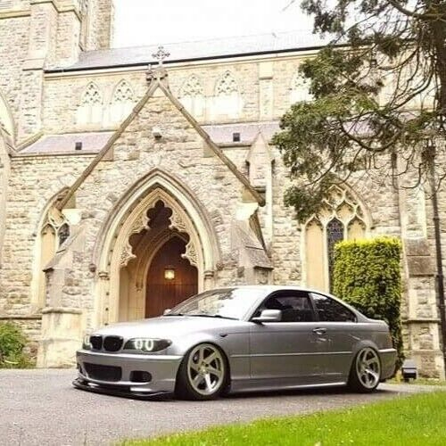 Genuine BMW 3 Series E46 Headlights Coupe Convertible Facelift with Angel Eyes