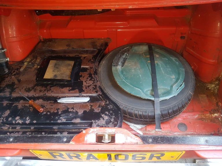 image for 1300  Orange Triumph Dolomite Parts read below EX8 Devon