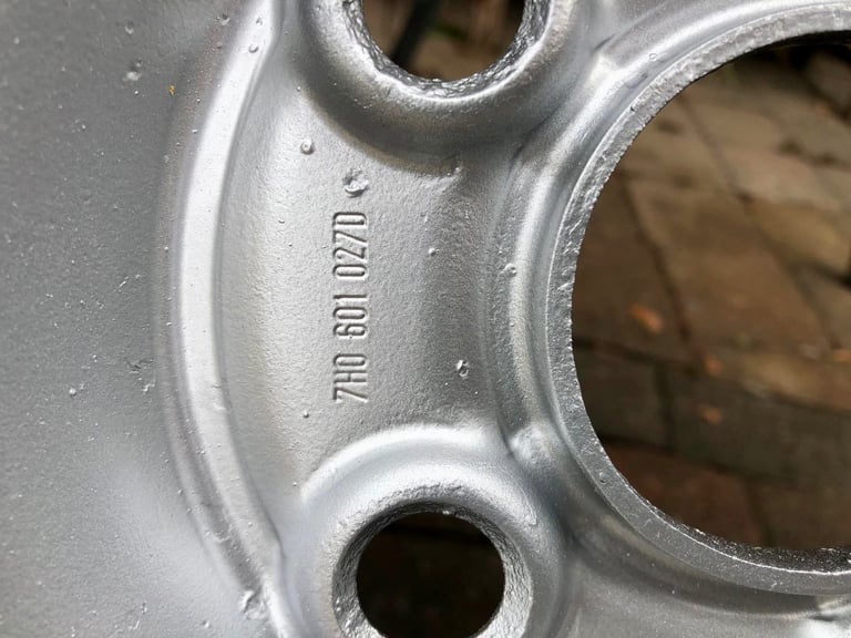 Full size 16" Steel Spare Wheel and new tyre