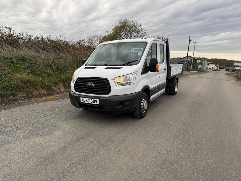 Ford Transit 2.0 350  crew cab tipper 5dr Diesel Manual RWD L3 H2 Eur... 2017/67