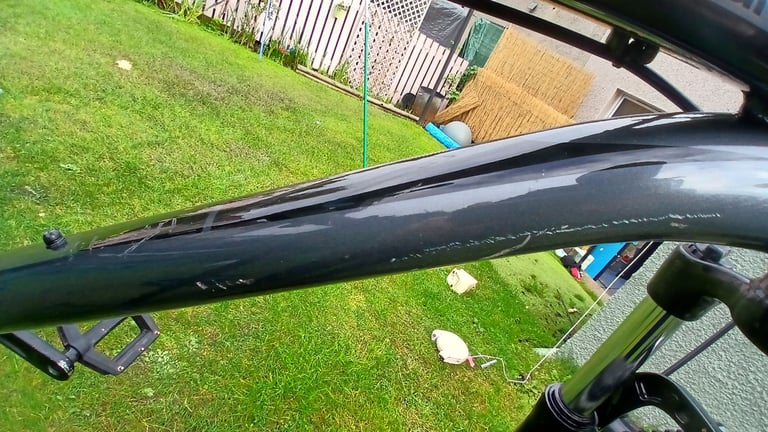Hardtail Cannondale trail bike