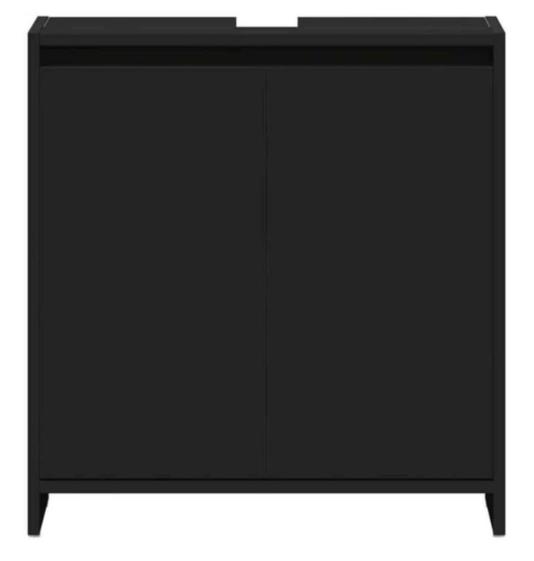 Bathroom cabinet sink black new in box