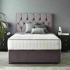 ✔🌹single bed with bedframe and mattress in hard wood double bed