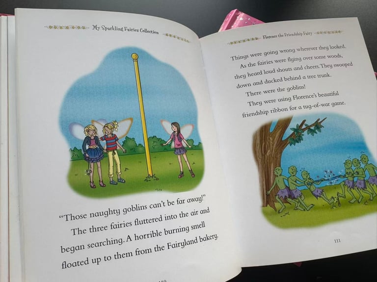 My Sparkling Fairies & My Rainbow Fairies Collection - 2 Hardcover Bundles (Rainbow Magic)