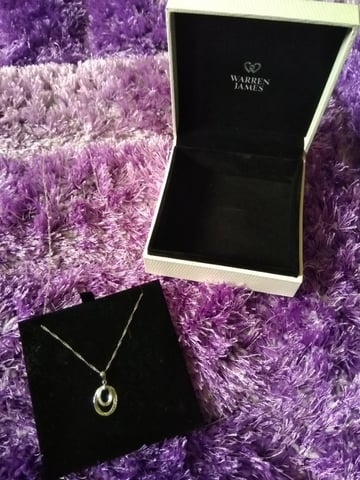 Amethyst necklace cheap warren james